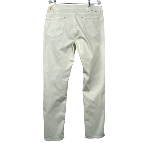 Brooks Brothers Jeans, White, Classic, Red Fleece Line, 98% Cotton, 2% Elastane - Picture 2 of 15